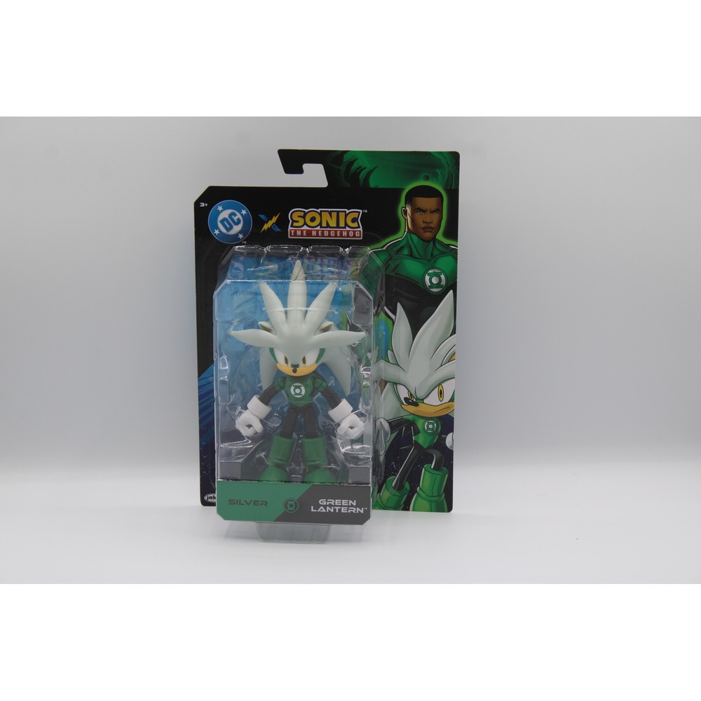 DC x Sonic the Hedgehog Silver as Green Lantern 5-Inch Scale Action Figure